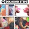 5D Blessed Virgin Mary Diamond Painting Kit – DIY Full Round Drill Rhinestone Art, Spiritual God Embroidery Canvas, 30x40 cm Home Wall Decor
